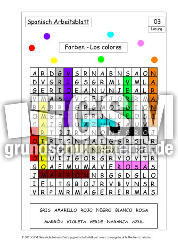 Spanisch Arbeitsblatt Farben 03 Loesung.pdf